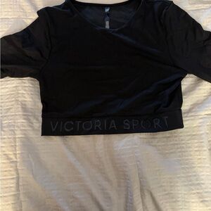 Victoria's Secret Black Sport Top